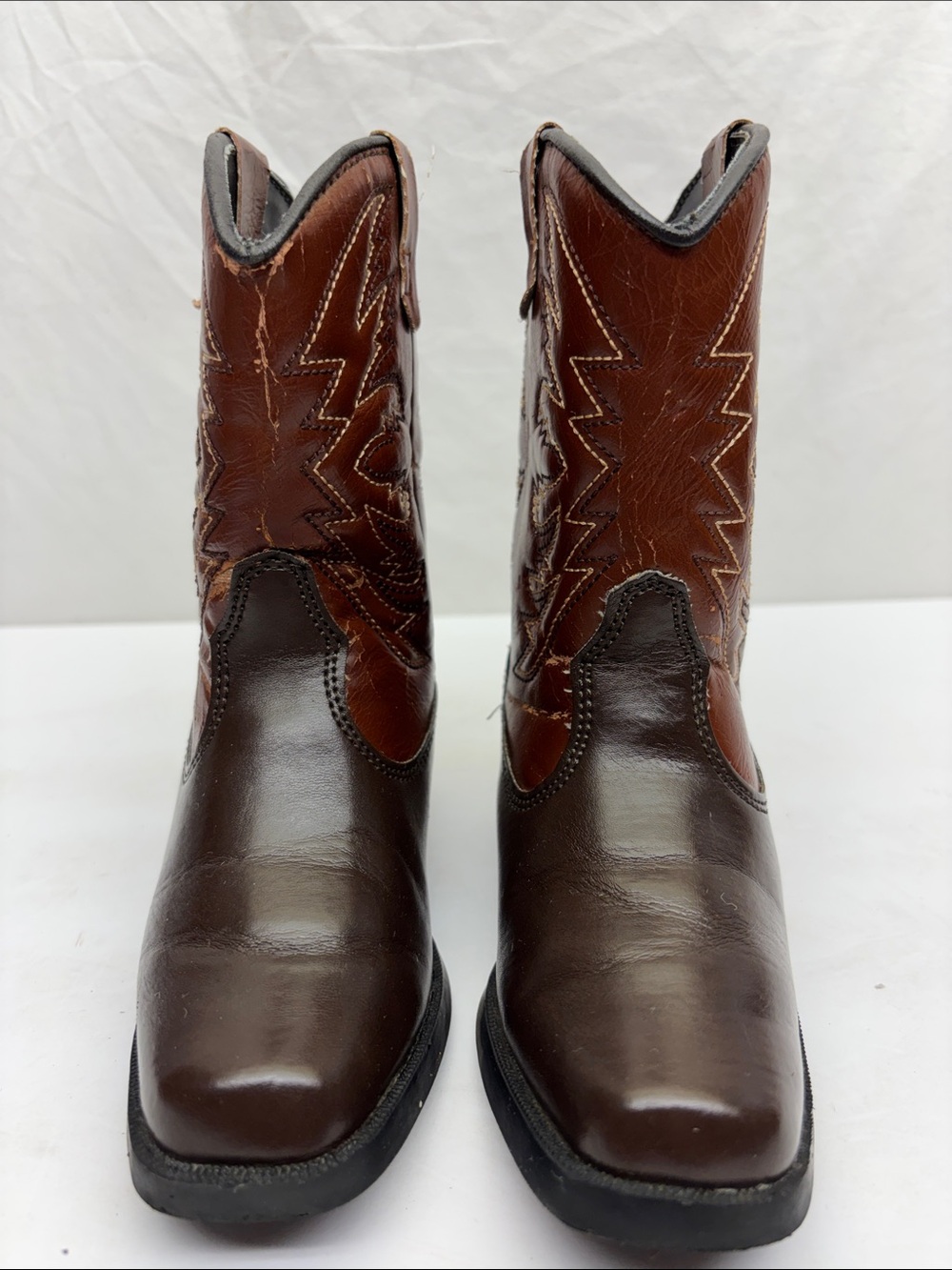 Smart fit western boots, size 7.5 for toddler boy